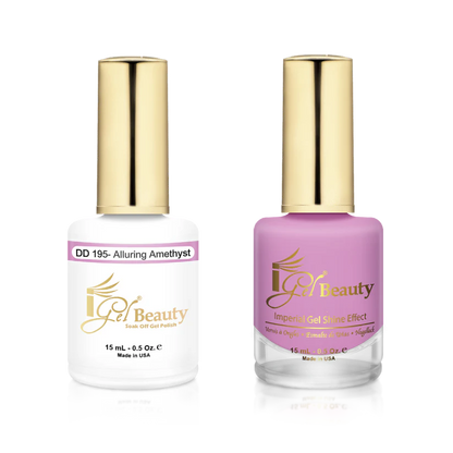 IGEL | GEL & NORMAL POLISH DUO - DD195 Alluring Amethyst