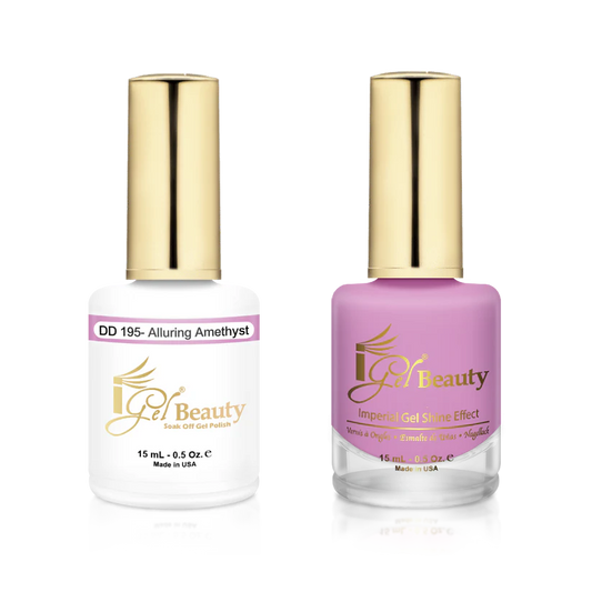 IGEL | GEL & NORMAL POLISH DUO - DD195 Alluring Amethyst