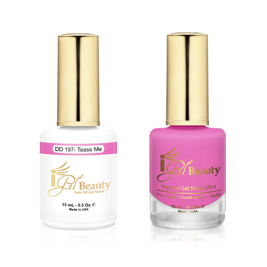 IGEL | GEL & NORMAL POLISH DUO - DD197 Tease Me