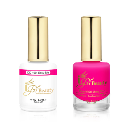 IGEL | GEL & NORMAL POLISH DUO - DD199 Envy Me
