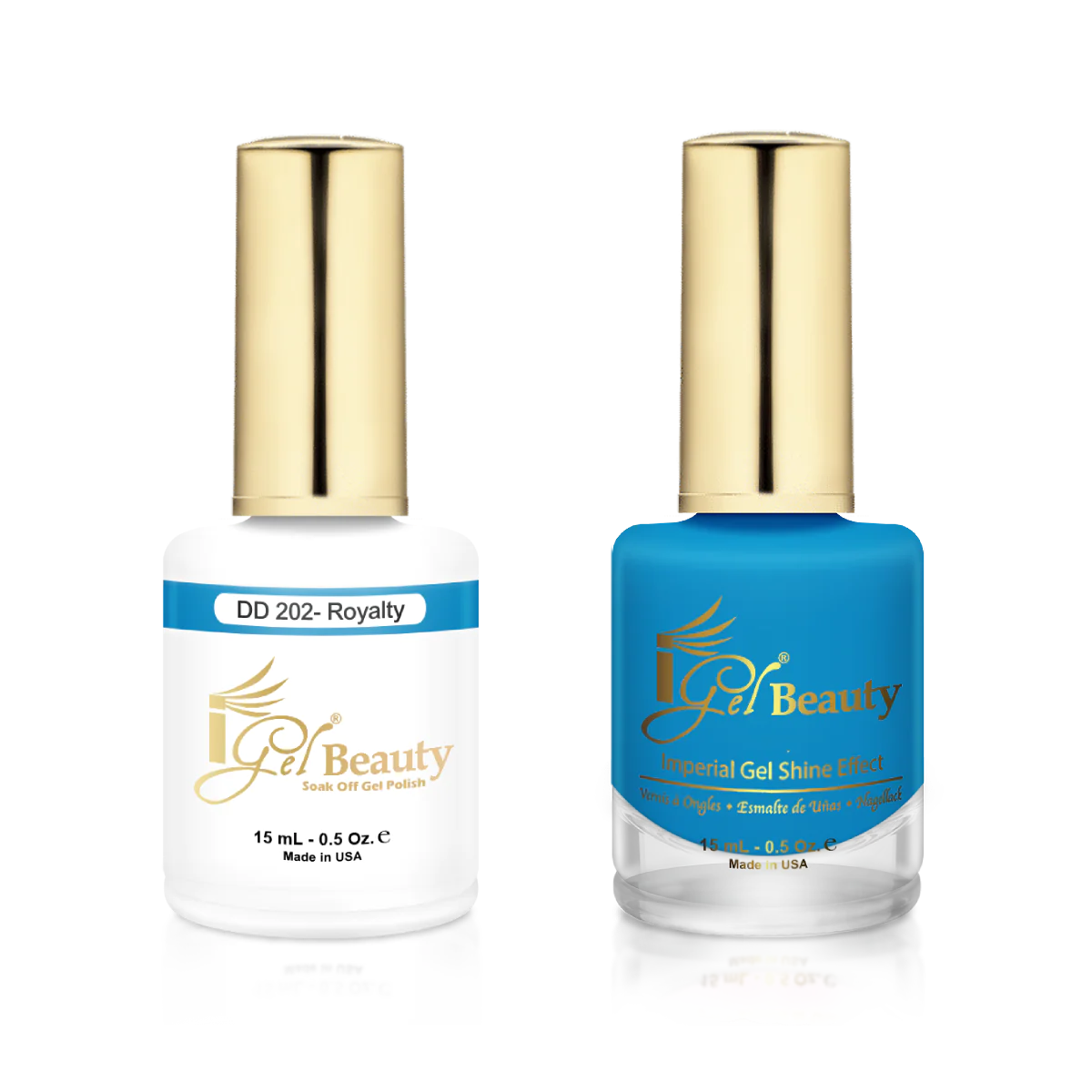 IGEL | GEL & NORMAL POLISH DUO - DD202 Royalty