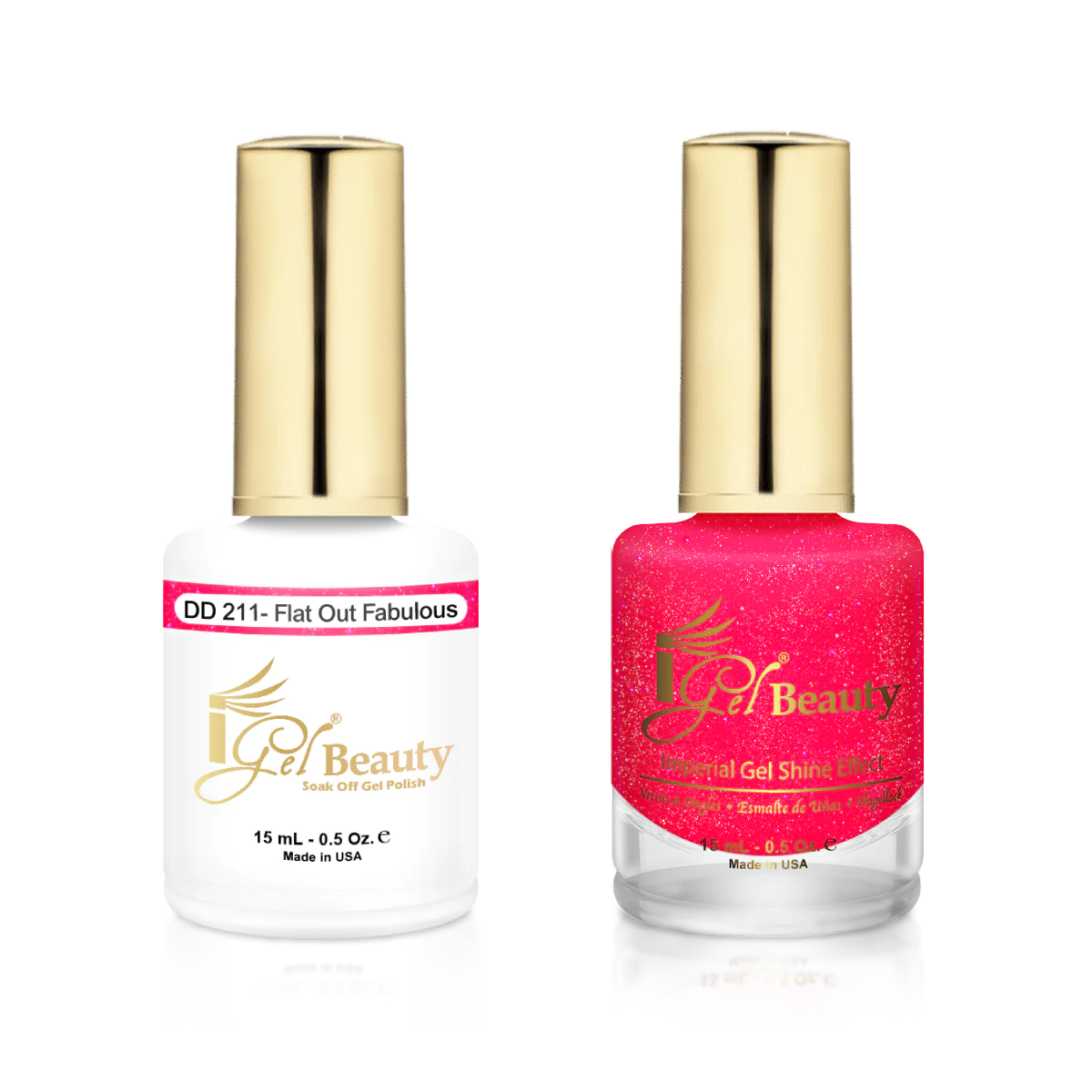 IGEL | GEL & NORMAL POLISH DUO - DD211 Flat Out Fabulous