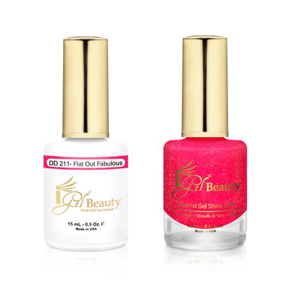 IGEL | GEL & NORMAL POLISH DUO - DD211 Flat Out Fabulous