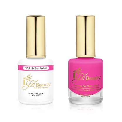 IGEL | GEL & NORMAL POLISH DUO - DD212 Bombshell