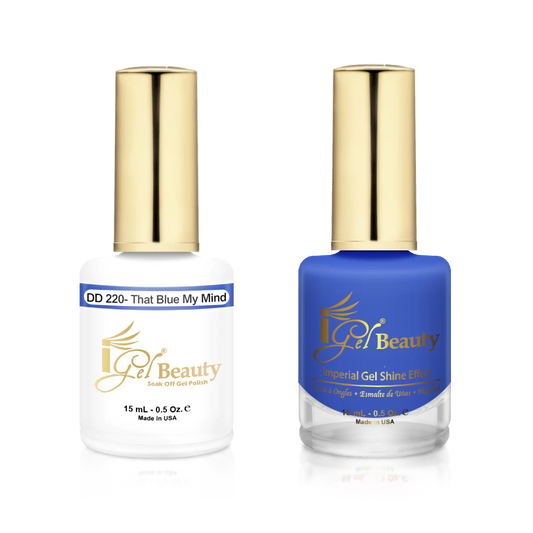 IGEL | GEL & NORMAL POLISH DUO - DD220 That Blue My Mind