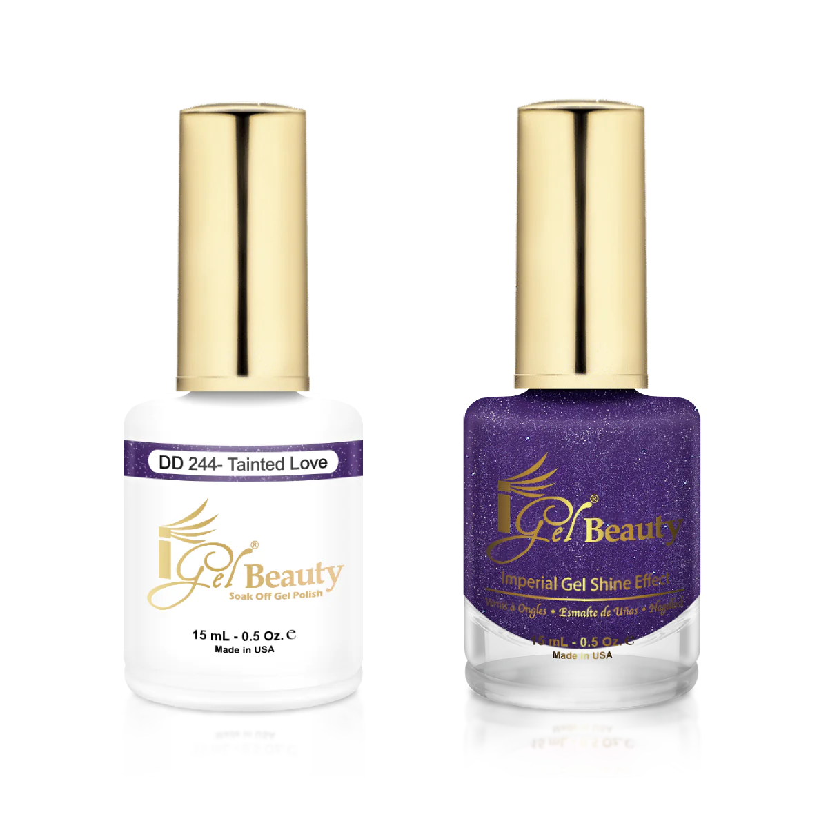 IGEL | GEL & NORMAL POLISH DUO - DD244 Tainted Love