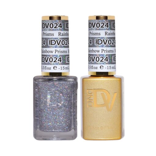 DND DIVA Gel & Lacquer Duo - DV #024 Rainbow Prisms