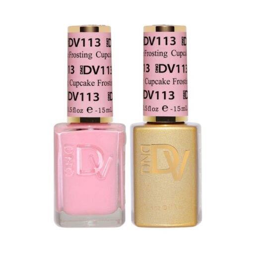 DND DIVA Gel & Lacquer Duo - DV #113 Cupcake Frosting