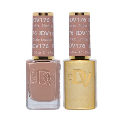 DND DIVA Gel & Lacquer Duo - DV #176 Nude Leather