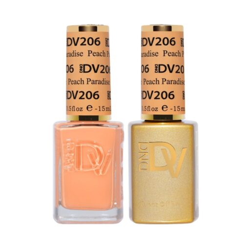 DND DIVA Gel & Lacquer Duo - DV #206 Peach Para