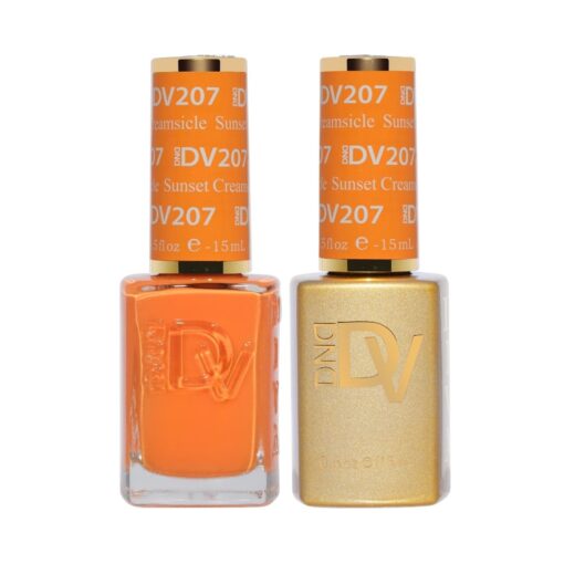 DND DIVA Gel & Lacquer Duo - DV #207 Creamsicle Suns