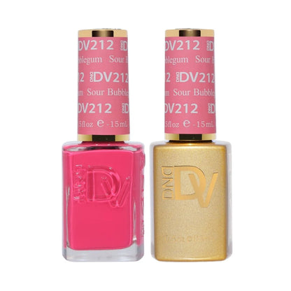 DND DIVA Gel & Lacquer Duo - DV #212 SOUR BUBBLEGUM