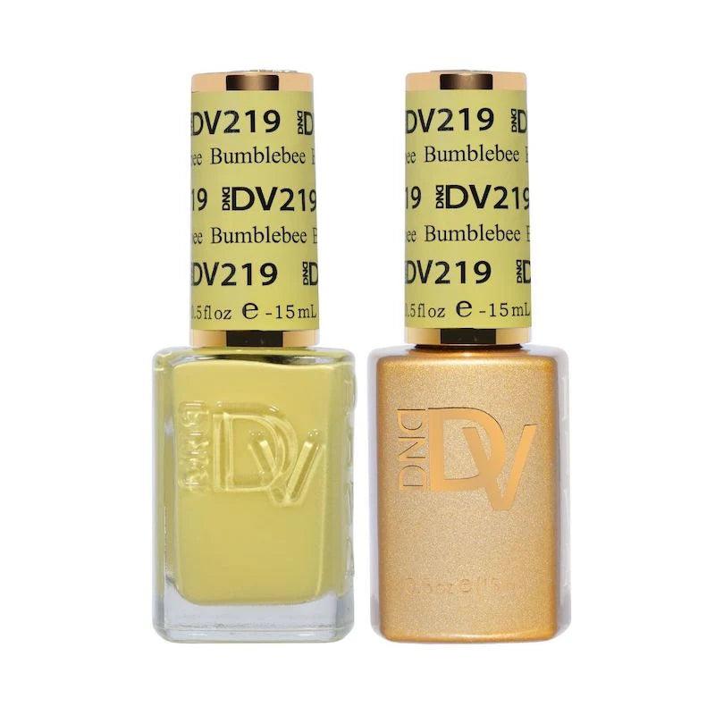 DND DIVA Gel & Lacquer Duo - DV #219 Bumble Bee
