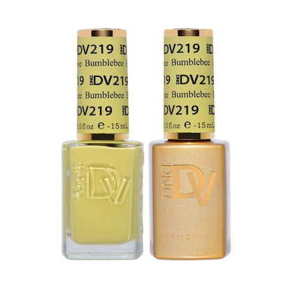 DND DIVA Gel & Lacquer Duo - DV #219 Bumble Bee