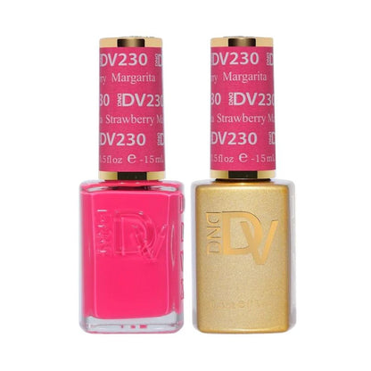 DND DIVA Gel & Lacquer Duo - DV #230 Strawberry Margarita