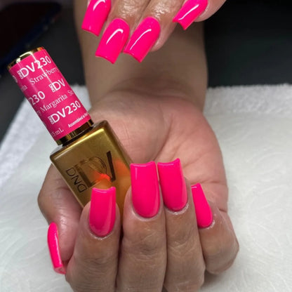 DND DIVA Gel & Lacquer Duo - DV #230 Strawberry Margarita