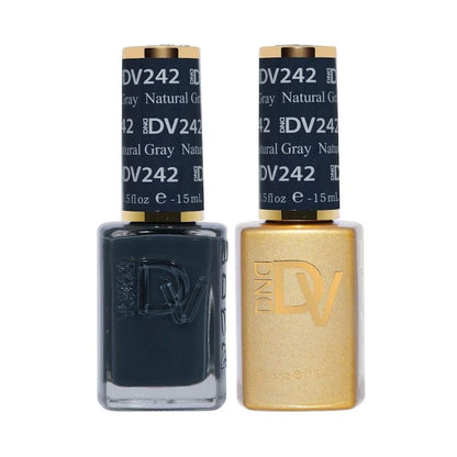 DND DIVA Gel & Lacquer Duo - DV #242 Nautical Gray