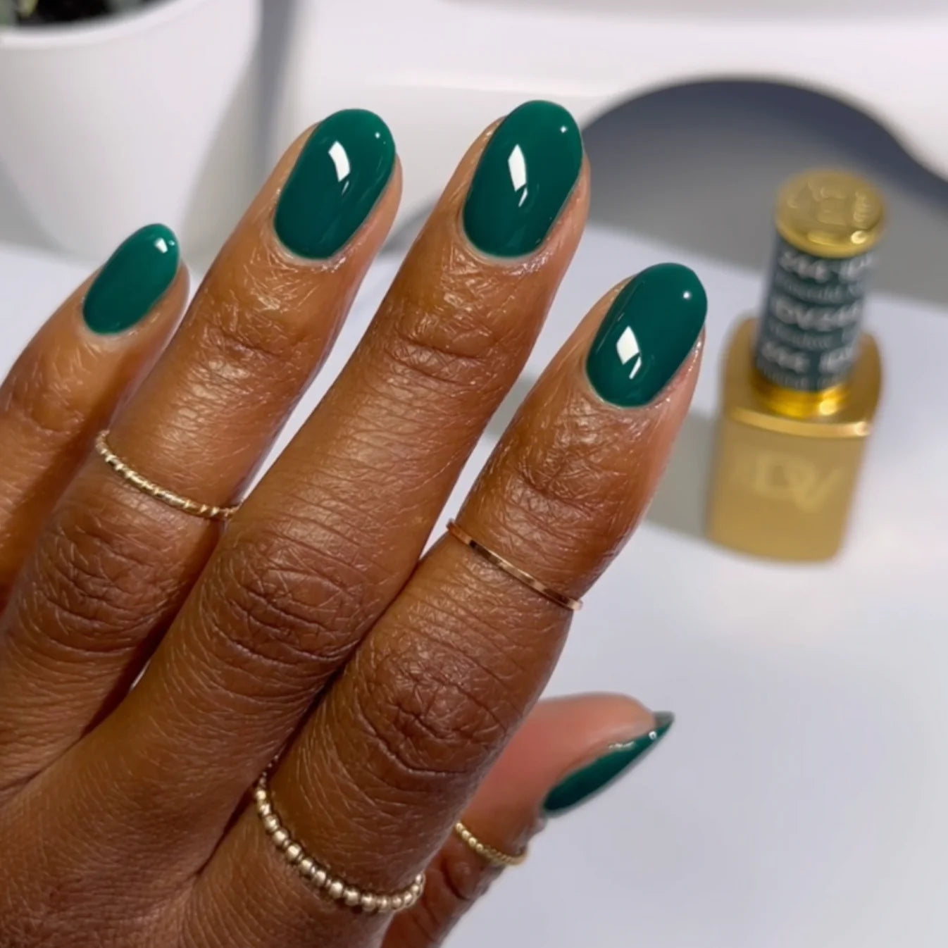 DND DIVA Gel & Lacquer Duo - DV #244 Emerald Meadow