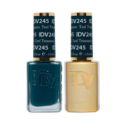 DND DIVA Gel & Lacquer Duo - DV #245 Teal Treasures
