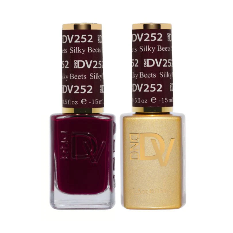 DND DIVA Gel & Lacquer Duo - DV #252 Silky Beets