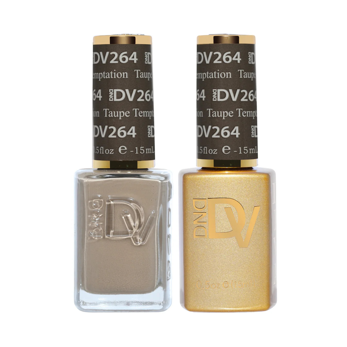 DND DIVA Gel & Lacquer Duo - DV #264 Taupe Temptation