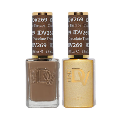 DND DIVA Gel & Lacquer Duo - DV #269 Chocolate Therapy