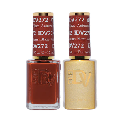 DND DIVA Gel & Lacquer Duo - DV #272 AUTUMN BLAZE