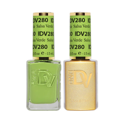 DND DIVA Gel & Lacquer Duo - DV #280 Salsa Verde
