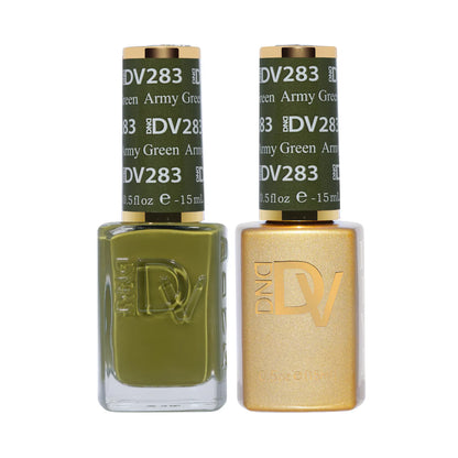 DND DIVA Gel & Lacquer Duo - DV #283 Army Green