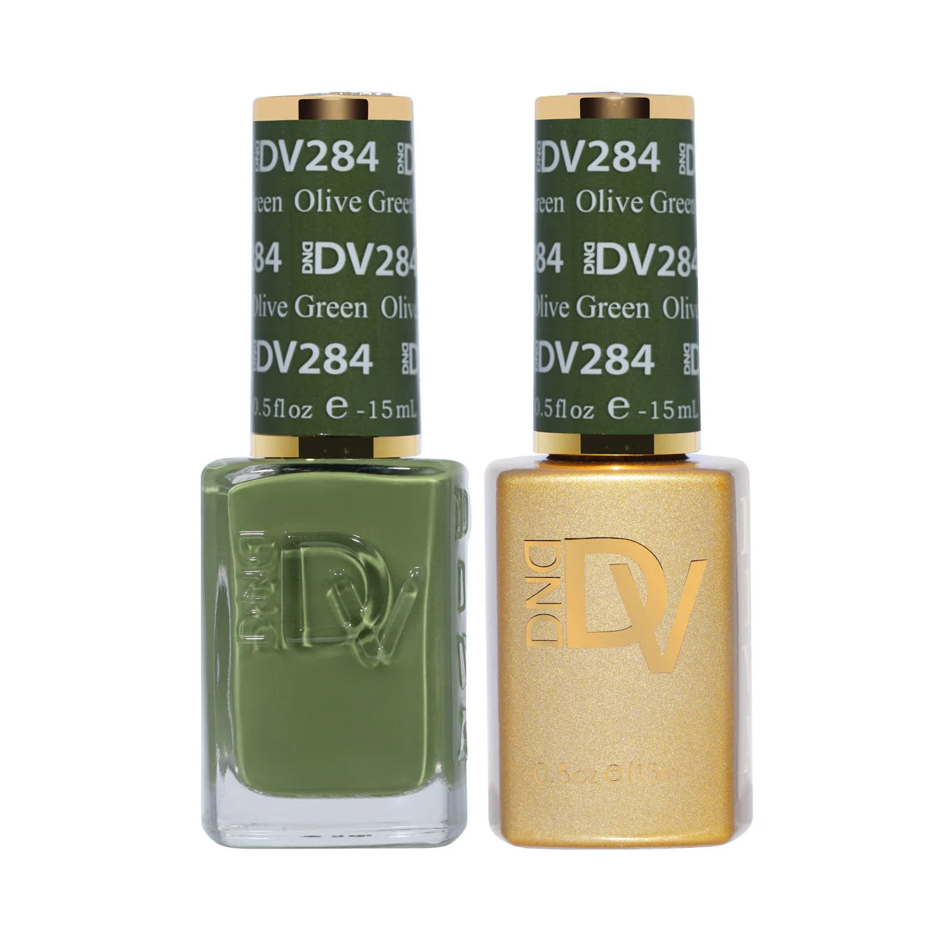 DND DIVA Gel & Lacquer Duo - DV #284 Olive Green