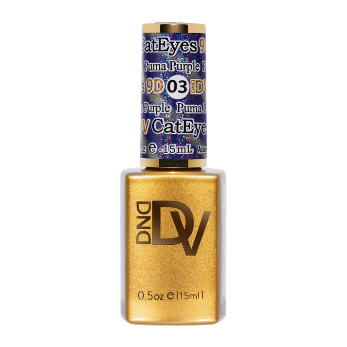DIVA 9D Cat Eye Glassball #03- Puma Purple