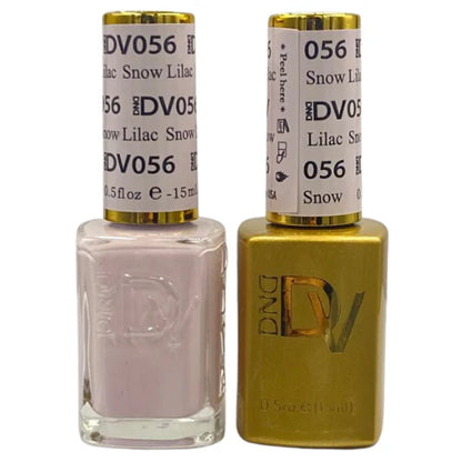 DND DIVA Gel & Lacquer Duo - DV #056 Snow Lillac