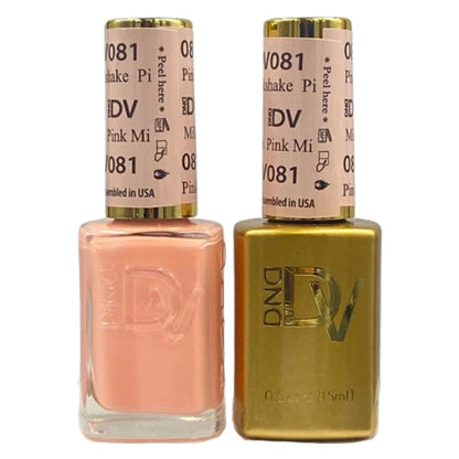 DND DIVA Gel & Lacquer Duo - DV #081 PINK MILKSHAKE