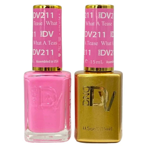 DND DIVA Gel & Lacquer Duo - DV #211 WHAT A TEASE
