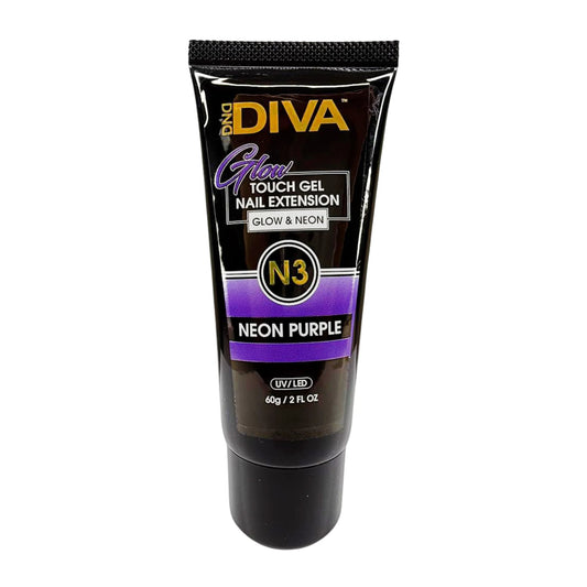 DND Diva Glow Touch Gel - N03 Neon Purple