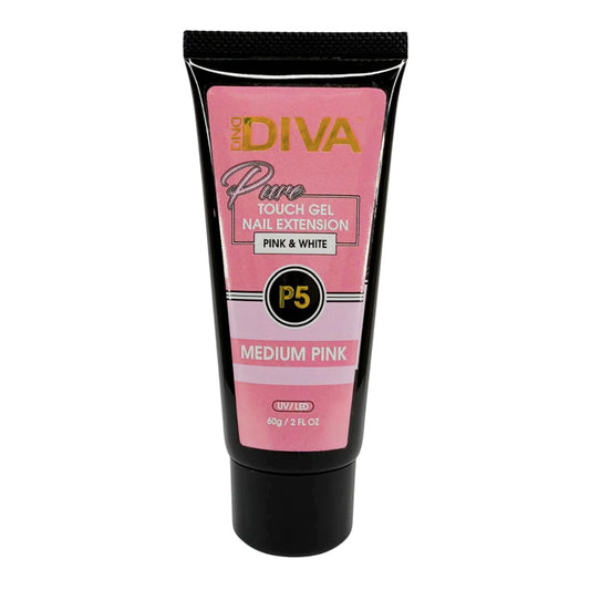 DND Diva Pure Touch Gel - P05 Medium Pink