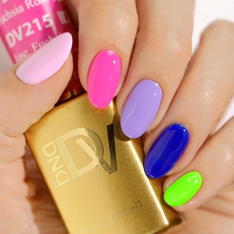 DND DIVA Gel & Lacquer Duo - DV #215 Fuchsia Rose