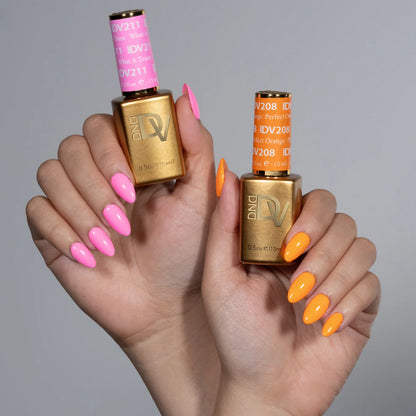 DND DIVA Gel & Lacquer Duo - DV #211 WHAT A TEASE