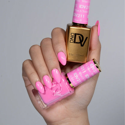 DND DIVA Gel & Lacquer Duo - DV #211 WHAT A TEASE