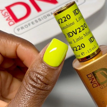DND DIVA Gel & Lacquer Duo - DV #220 Little Miss Sunshine