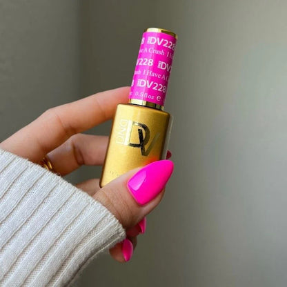 DND DIVA Gel & Lacquer Duo - DV #228 I Have A Crush