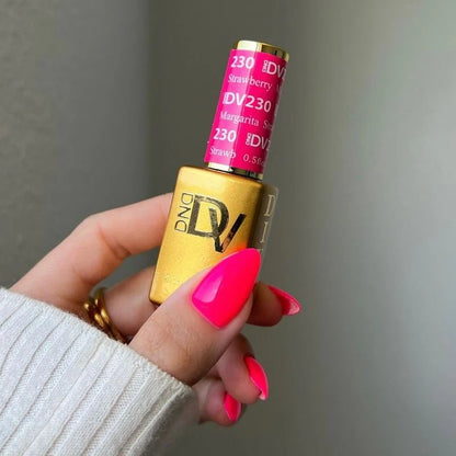 DND DIVA Gel & Lacquer Duo - DV #230 Strawberry Margarita