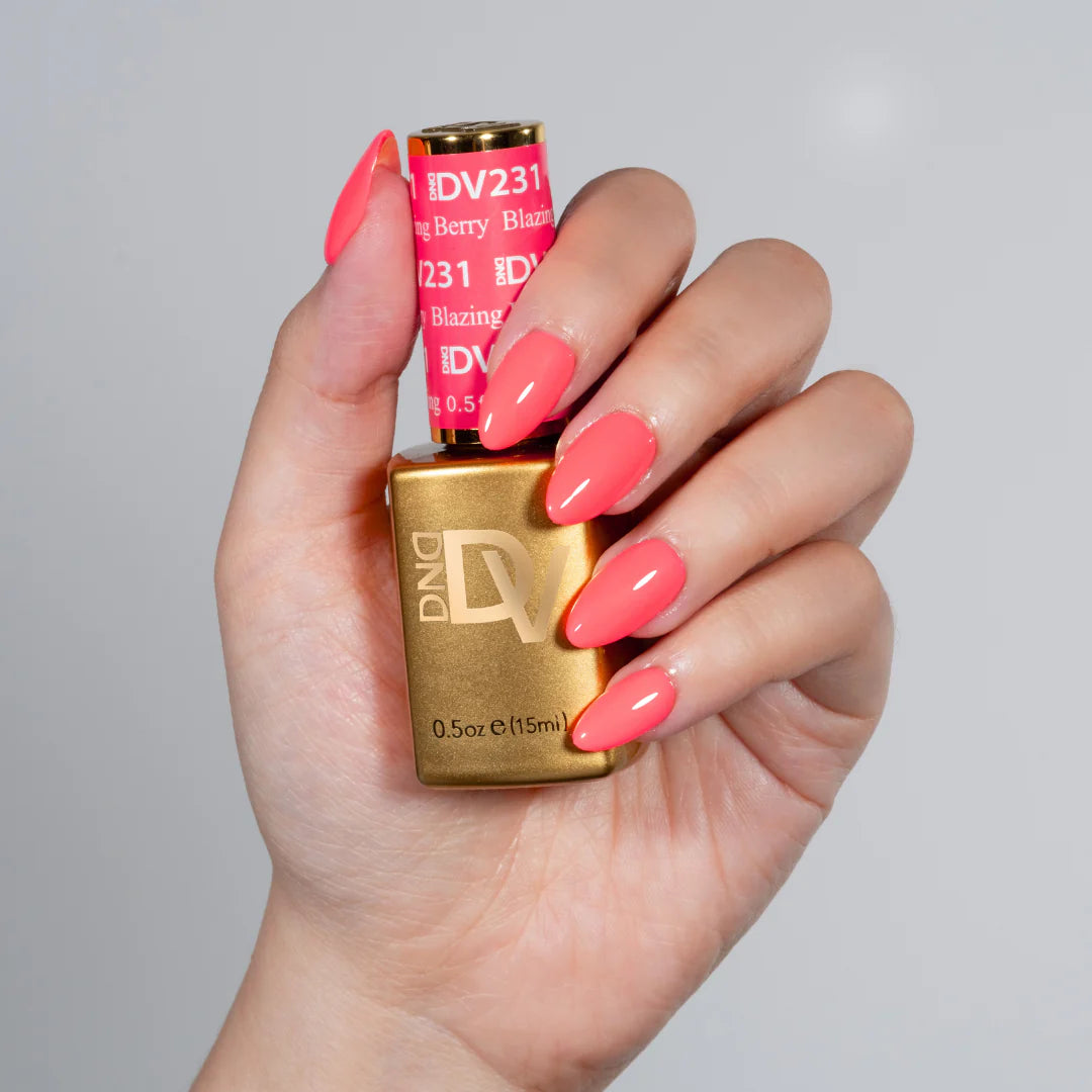 DND DIVA Gel & Lacquer Duo - DV #231 Blazing Berry