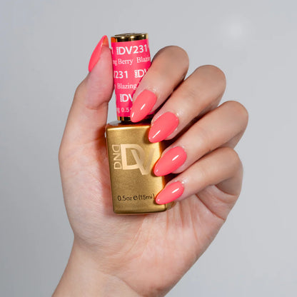 DND DIVA Gel & Lacquer Duo - DV #231 Blazing Berry