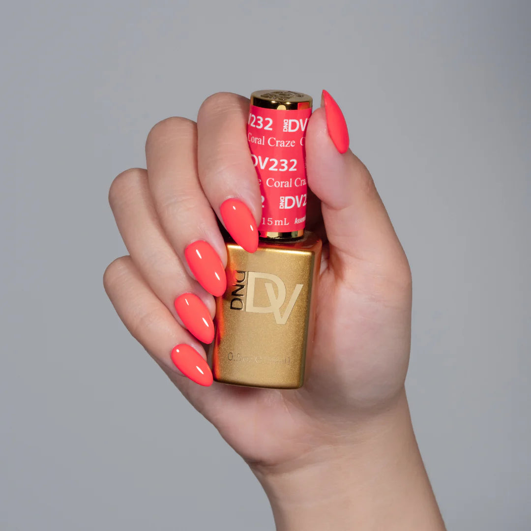DND DIVA Gel & Lacquer Duo - DV #232 Coral Craze