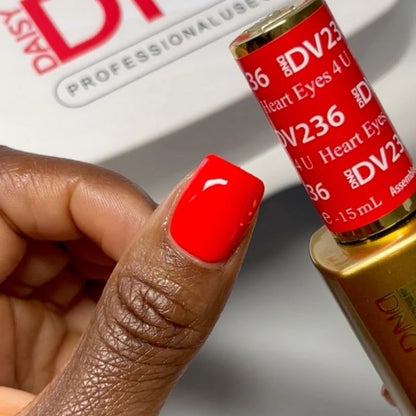DND DIVA Gel & Lacquer Duo - DV #236 Heart Eyes 4 U
