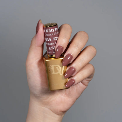 DND DIVA Gel & Lacquer Duo - DV #239 Chestnut Wonders