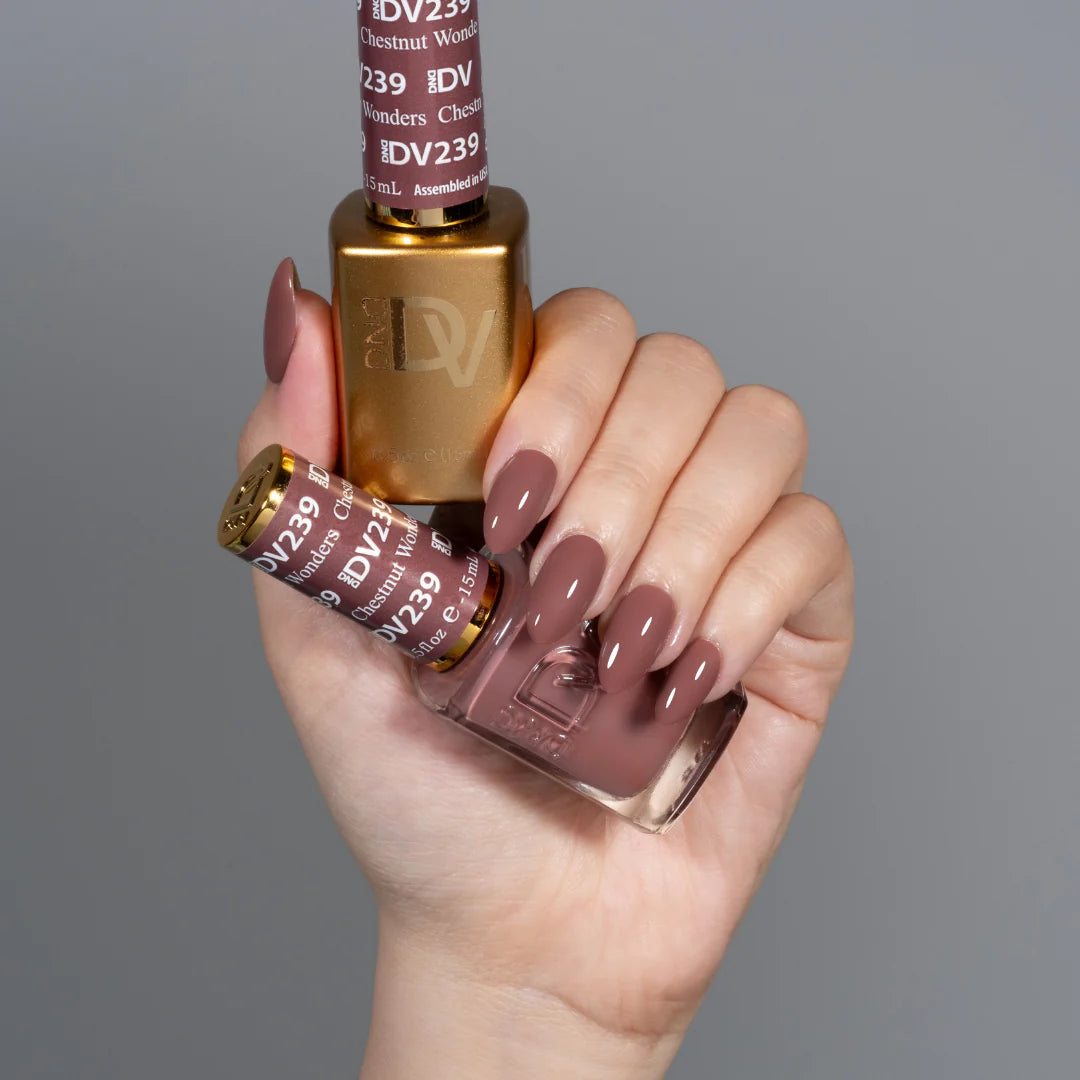 DND DIVA Gel & Lacquer Duo - DV #239 Chestnut Wonders