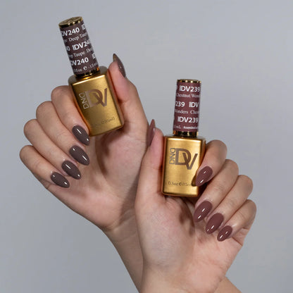 DND DIVA Gel & Lacquer Duo - DV #239 Chestnut Wonders