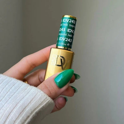 DND DIVA Gel & Lacquer Duo - DV #243 Imperial Jade